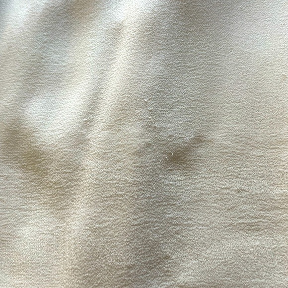 Diane von Furstenberg Silk Blouse | Fabric Flower Neckline | Rounded Neck - Picture 8 of 13